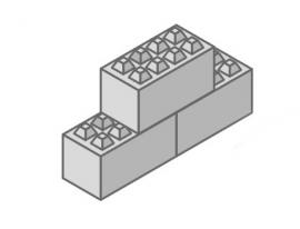 Betonblockstein